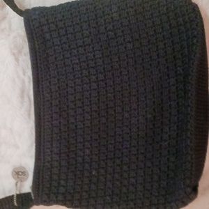 The sak crochet black handbag